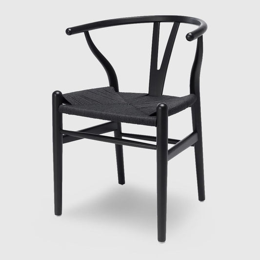 Wishbone Chair - Black Oak