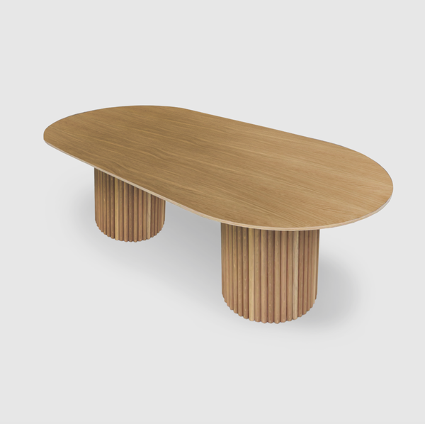 Bloom Oval Dining Table - Oak
